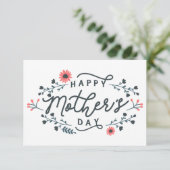 happy-mothers-day-lettering サンキューカード (スタンド正面)