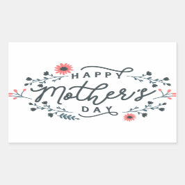 happy-mothers-day-lettering 長方形シール