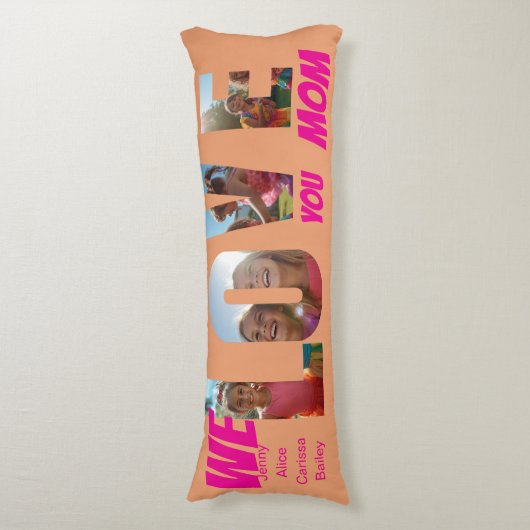 Happy Mother's Day Love ボディピロー (正面縦)