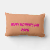 Happy Mother's Day Love ランバークッション (裏面)