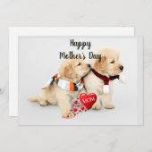 Happy Mother's Day--Love You Mom シーズンカード (正面/裏面)