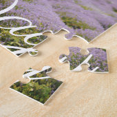 Happy Mother's Day Momフォトコラージュ&花模様 ジグソーパズル (側面)