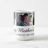 Happy Mother's Day Mom, カスタムPhoto And文字Cof コーヒーマグカップ (中央)