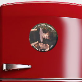 Happy Mother's Day Mom-My Friend最高ののカスタム写真 マグネット