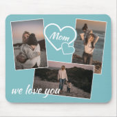 Happy Mothers Day Mom We Love You写真 マウスパッド (正面)
