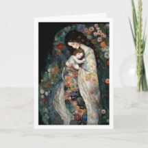 Happy Mother's Day Mother and Child 絵画.