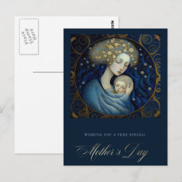 Happy Mother's Day Mother and Child 絵画. ポストカード