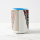 Happy Mothers day mug ツートーンマグカップ (中央)