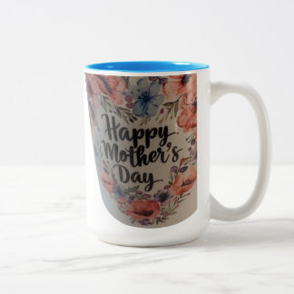 Happy Mothers day mug ツートーンマグカップ