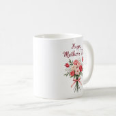 Happy Mother's Day Mug – 母への贈り物 コーヒーマグカップ (正面右)