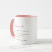 Happy Mother's Day Mug – 美しいフローラプレゼント マグカップ (正面左)