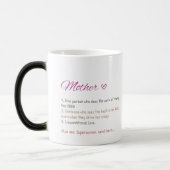 Happy Mother's Day Mug – 美しいフローラプレゼント モーフィングマグカップ (左)