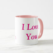 Happy Mothers Day Mum, Pink Combo Coffee Mug マグカップ (正面右)