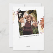 Happy Mothers day, nana，おばあちゃんシンプルの写真 シーズンカード (裏面)