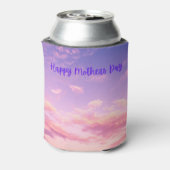Happy Mothers Day on a pastel sky on a. 缶クーラー (缶裏面)