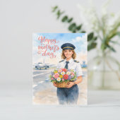 Happy Mother's Day on the runway for pilot シーズンポストカード (スタンド正面)