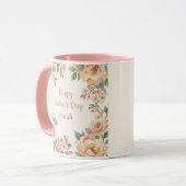 Happy Mother's Day Personalized Mug マグカップ (正面左)
