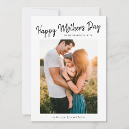 Happy Mother's Day photo Mother's Day card シーズンカード