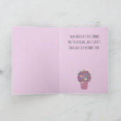 Happy Mother's Day Pink花束» カード (内部)