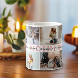 Happy Mother's Day Pink Photo Collage コーヒーマグカップ