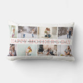 Happy Mother's Day Pink Photo Collage ランバークッション (正面)