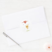 Happy Mothers Day Round Sticker ラウンドシール (封筒)