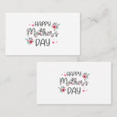 Happy Mothers Day Shirts for Women, Mom 名刺 (正面/裏面)