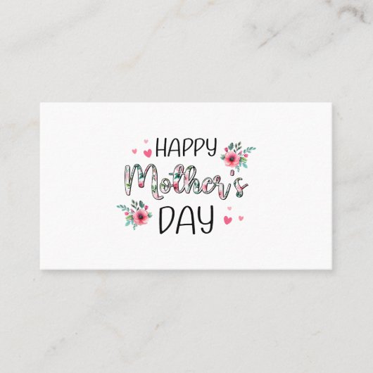 Happy Mothers Day Shirts for Women, Mom 名刺 (正面)
