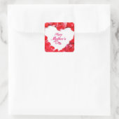 Happy Mothers Day Squareスタンプ スクエアシール (バッグ)