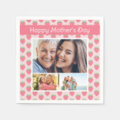 Happy Mothers Day Strawberryの写真 スタンダードカクテルナプキン (正面)