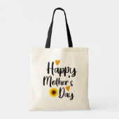 Happy Mother's Day // Sunflower Mother's Day Gift トートバッグ (裏面)