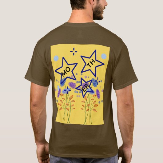 HAPPY MOTHERS DAY Tシャツ (裏面)