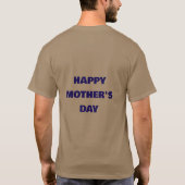 HAPPY MOTHERS' DAY Tシャツ (裏面)