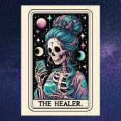 Happy Mother's Day The Healer Tarot Skeleton カード