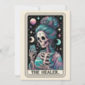 Happy Mother's Day The Healer Tarot Skeleton カード (正面)