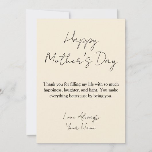 Happy Mother's Day The Healer Tarot Skeleton カード (裏面)