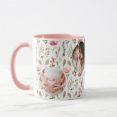 Happy Mother's Day to the 最高の Momの写真 マグカップ (左)