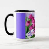 Happy Mother's Day Tulip Mug マグカップ (左)