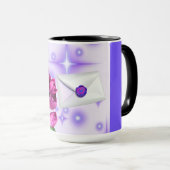 Happy Mother's Day Tulip Mug マグカップ (正面右)