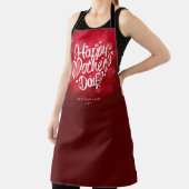 Happy Mother's Day Typography-23534 エプロン (インサイチュ)