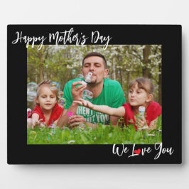  Happy Mother's Day We Love You 8 x10 Photo Easel フォトプラーク