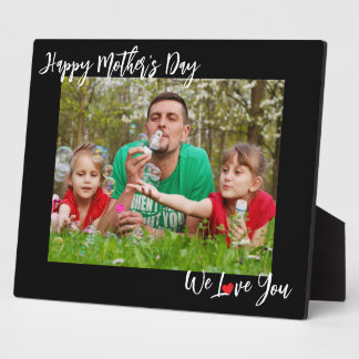 Happy Mother's Day We Love You 8 x10 Photo Easel フォトプラーク