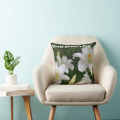 Happy Mother's Day! White Lily –  クッション (椅子)