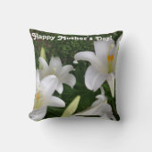 Happy Mother's Day! White Lily –  クッション (正面)