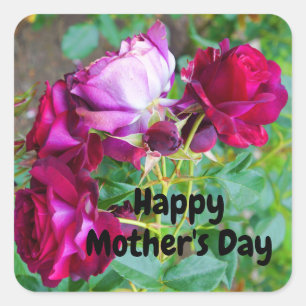 Happy Mother's Day Wild Blue Yonder #1スタンプ スクエアシール