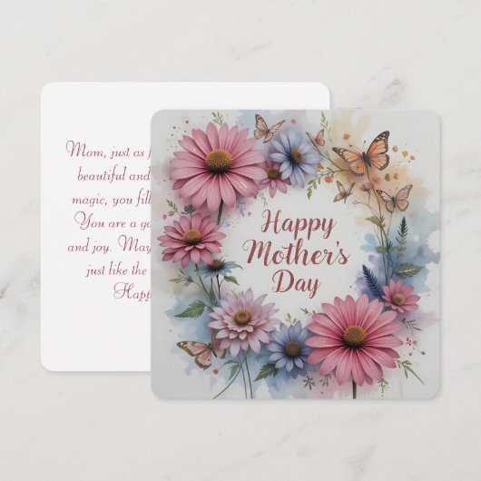 Happy Mother's Day Wildflowers (正面/裏面)