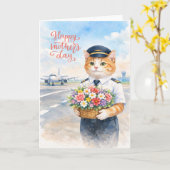 Happy Mother's Day with flowers from Pilot カード (黄色い花)