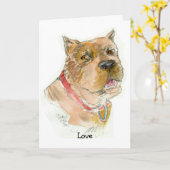 Happy Mother's Day with LOVE カード (黄色い花)