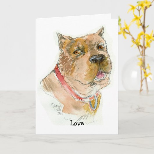 Happy Mother's Day with LOVE カード (黄色い花)