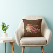 Happy Mothers Day With Love And Flowers春 クッション (椅子)